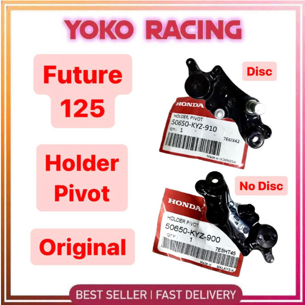 Holder Pivot No Disc = กลองหลัง / ดิสก์เบรกหลัง Exhaust Stay 50650-KYZ-900 / 910 Honda Future125 Fut