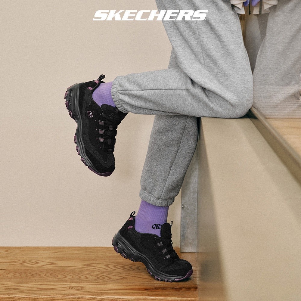 Skechers สเก็ตเชอร์ส รองเท้า ผู้หญิง Sport D'Lites 1.0 Shoes - 149906-BKPR