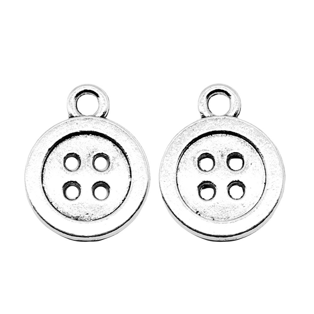 เครื่องประดับจี้ปุ่ม Charms งานฝีมือรถอุปกรณ์เสริม 10 ชิ้น
