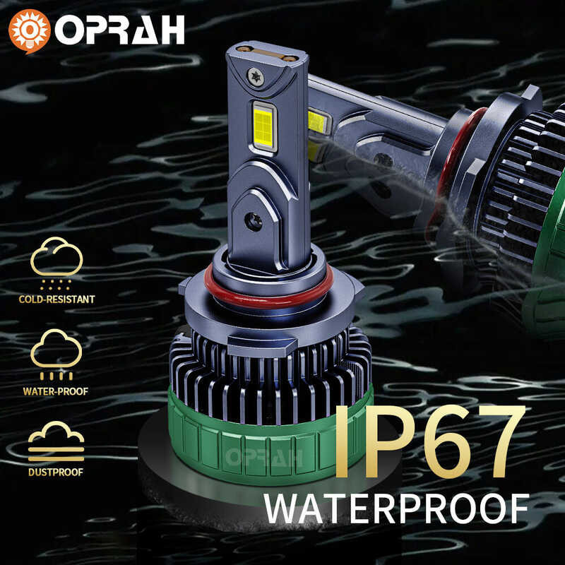 ❤ ✅Oprah S90 240W 2Pcs LED Car Headlights 18000Lm 6000K White Light Bulbs H4 H7 H11 H3 Hb3 Hb4 9