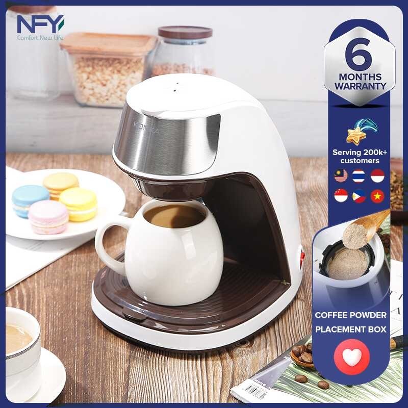 fully automatic NFY small portable hine, home/office mini American drip coffee hine