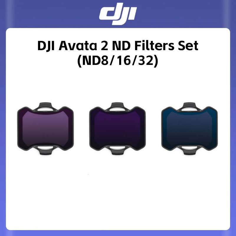 ชุดฟิลเตอร์ DJI Avata 2 ND (ND8/16/32) สําหรับ DJI Avata 2 Drone 100% ใหม่ในสต็อก