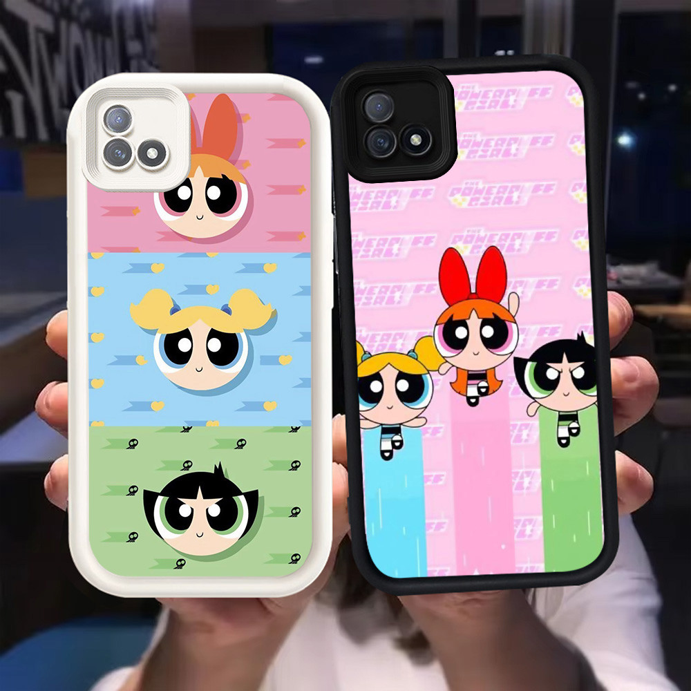 Z-6 The Powerpuff Girls White Black Casing For Realme C11 2021 C20 C20A Case