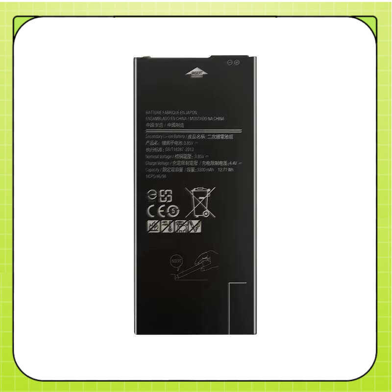 For Samsung Galaxy J7 Prime On7 2016 G610 G615 G6100 J7 Prime 2 J7 Max EB-BG610ABE 3300mAh Battery