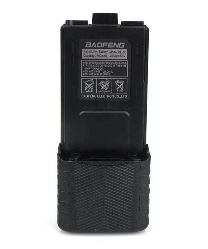 ❥ Bl-5 3800Mah Baofeng Uv-5R 7.4V Li-On แบตเตอรี่ UV 5R สายชาร์จ USB สําหรับ Walkie Talkie Uv5r