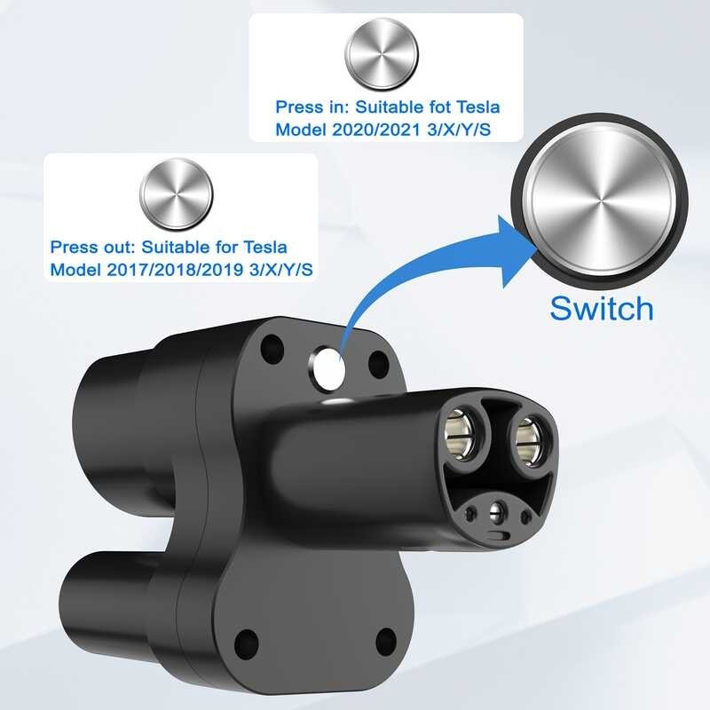 Ccs2อะแดปเตอร์ Tesla ตัวแปลงขั้วต่อที่ชาร์จรถยนต์ไฟฟ้า Ccs2กับอะแดปเตอร์เทสลา400a 1000V ราคา ถูกที่สุด ดีลบีเคเค แกลเลอรีภาพที่ 6