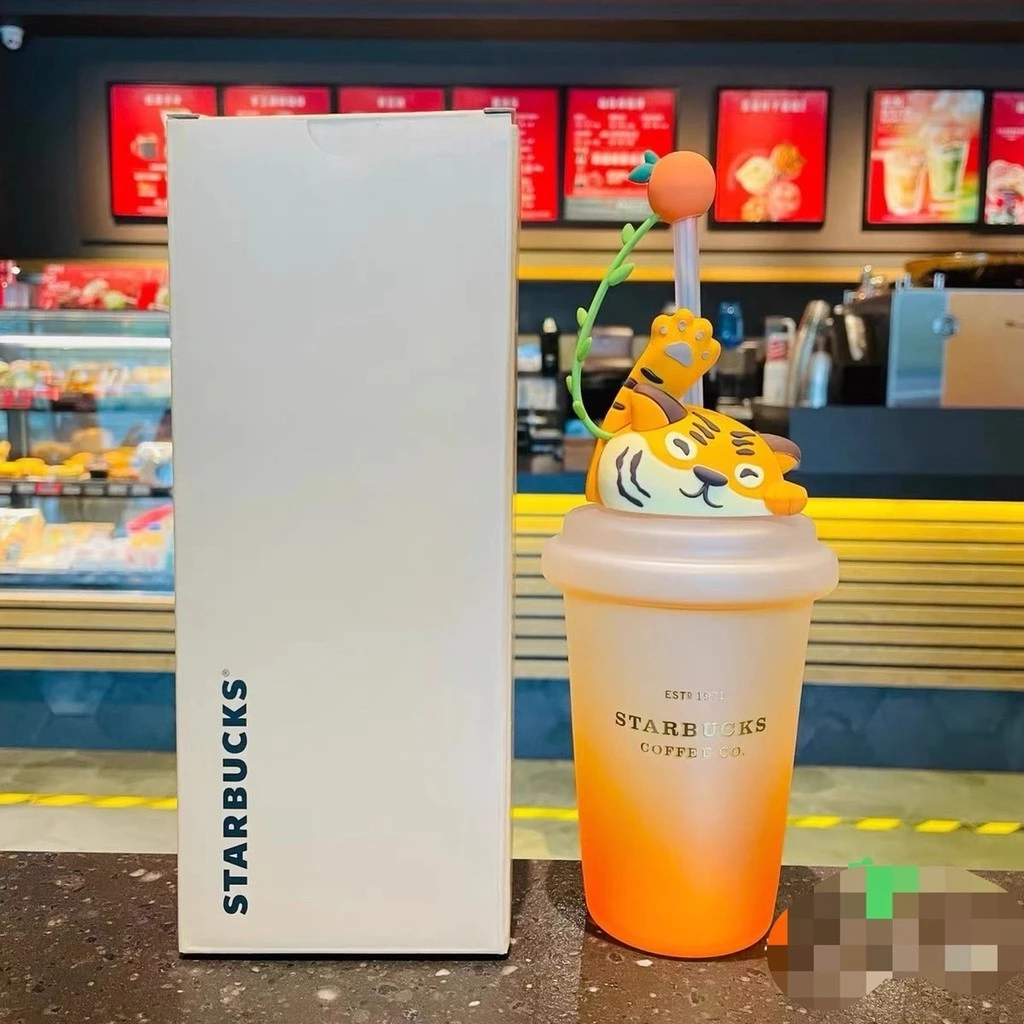 Starbuck แก้วกาแฟ แบบสองชั้น ทนความร้อน สีใส ของขวัญ thumbnail 7