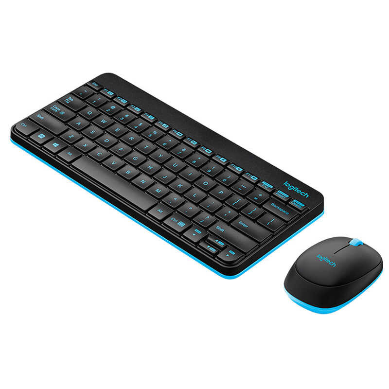 Mouse (จัดส่งที่รวดเร็ว） Kit Wireless Keyboard Mouse Kit คีย์บอร์ดเมาส์ Office ขนาดกะทัดรัด