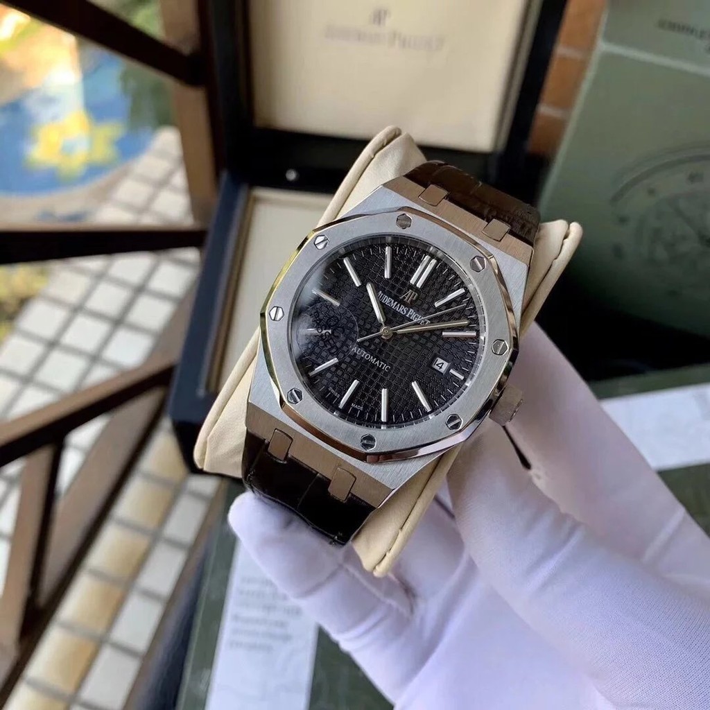 [ คุณภาพสูง ] AP Aibi Royal Oak Series นาฬิกาผู ้ ชายอัตโนมัตินาฬิกาผู ้ ชาย Royal Oak Offshore Ser
