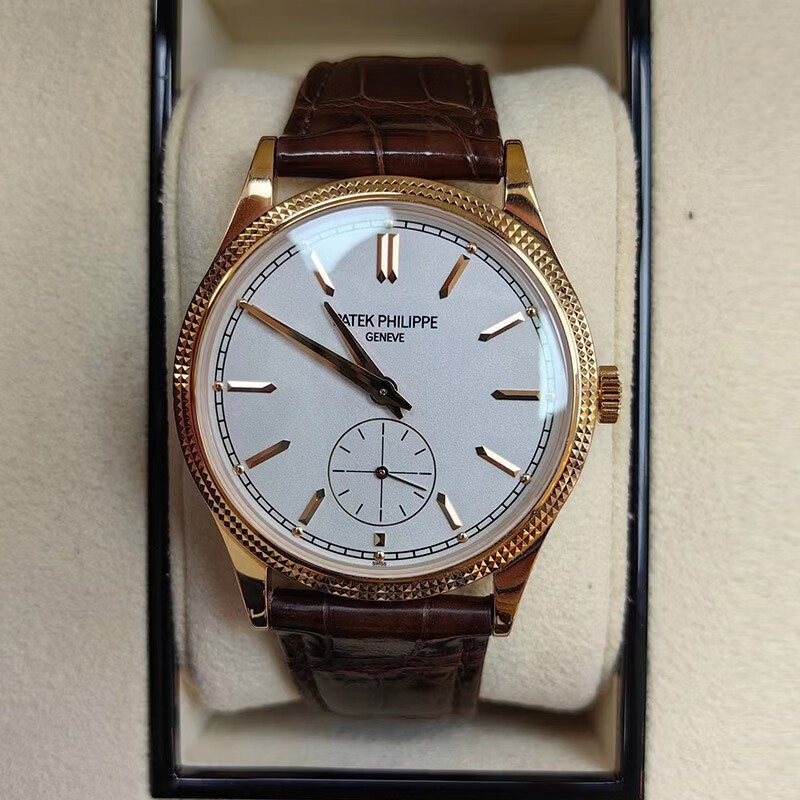 [BD ] Patek 'Watch นาฬิกาผู ้ ชายธุรกิจสวมใส ่ อย ่ างเป ็ นทางการนาฬิกาคลาสสิก Series 6119R Manual
