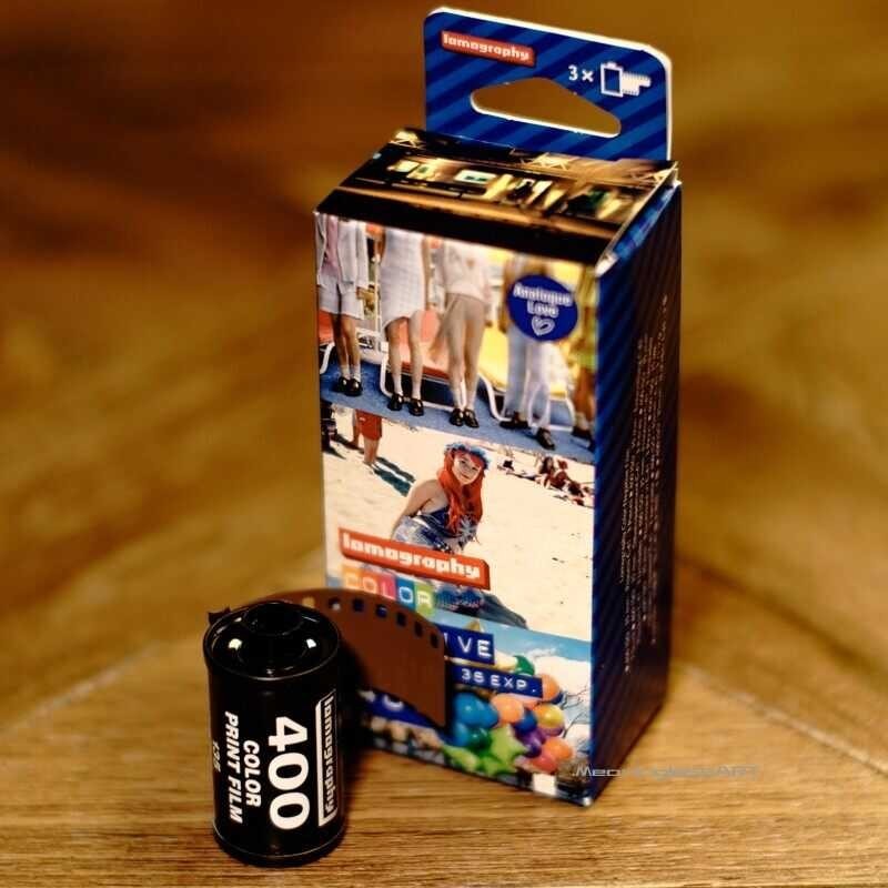 Lomography Color Negative Film ISO 100 / 400 / 800 Film 35Mm Rolls Analogue Film For Kodak M35 M38