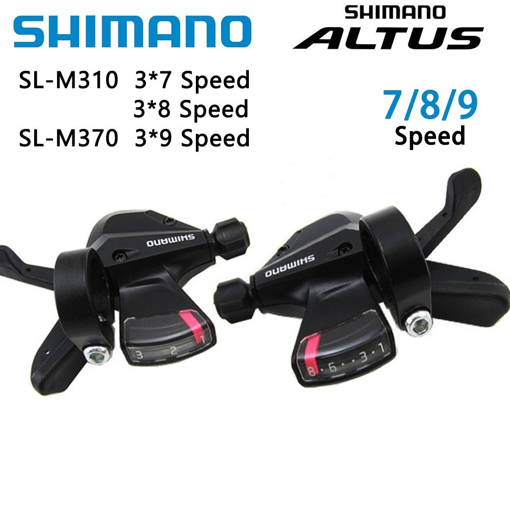Shimano SL-M310 7/8/9 Speed Shifter SL-M370 MTB จักรยานเสือภูเขาจักรยาน Combo Altus