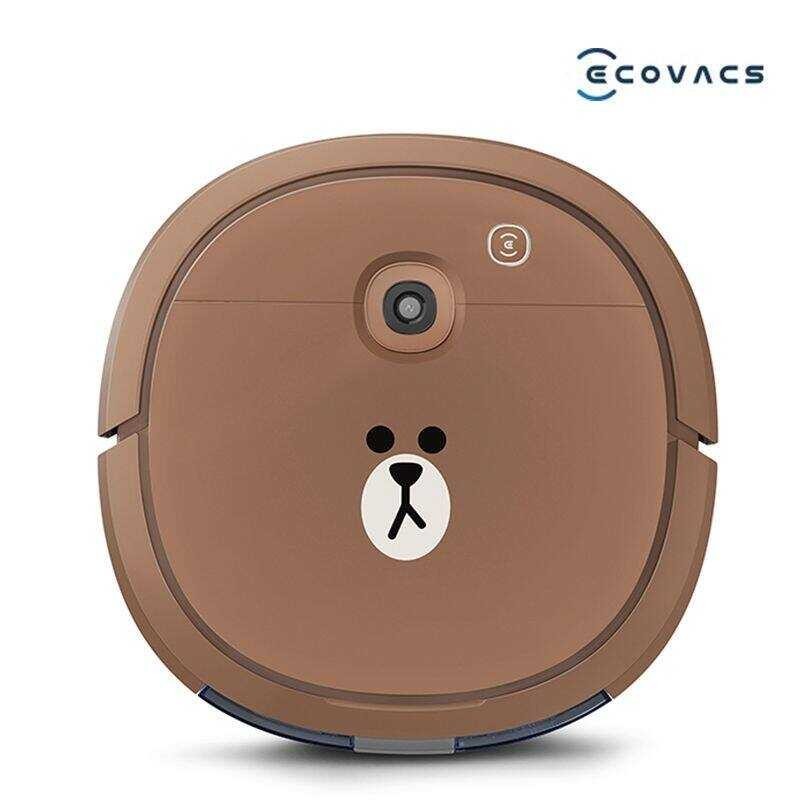 Deebot T8 Ecovacs AIVI/U3 Line Friends Robot Vacuum Cleaner Brown Bear- (International Version) gen