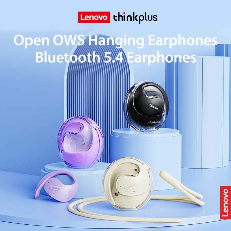ต้นฉบับ Lenovo X15 Pro บลูทู ธ 5.4 หูฟัง OWS Sports หูฟังไร้สาย Earhoo ไร้สาย