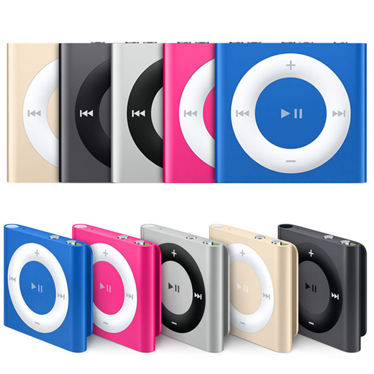 Little Red Book Apple ipod shuffle 4 Small Clip Sports mp3 Player Student Walkman Help Songs