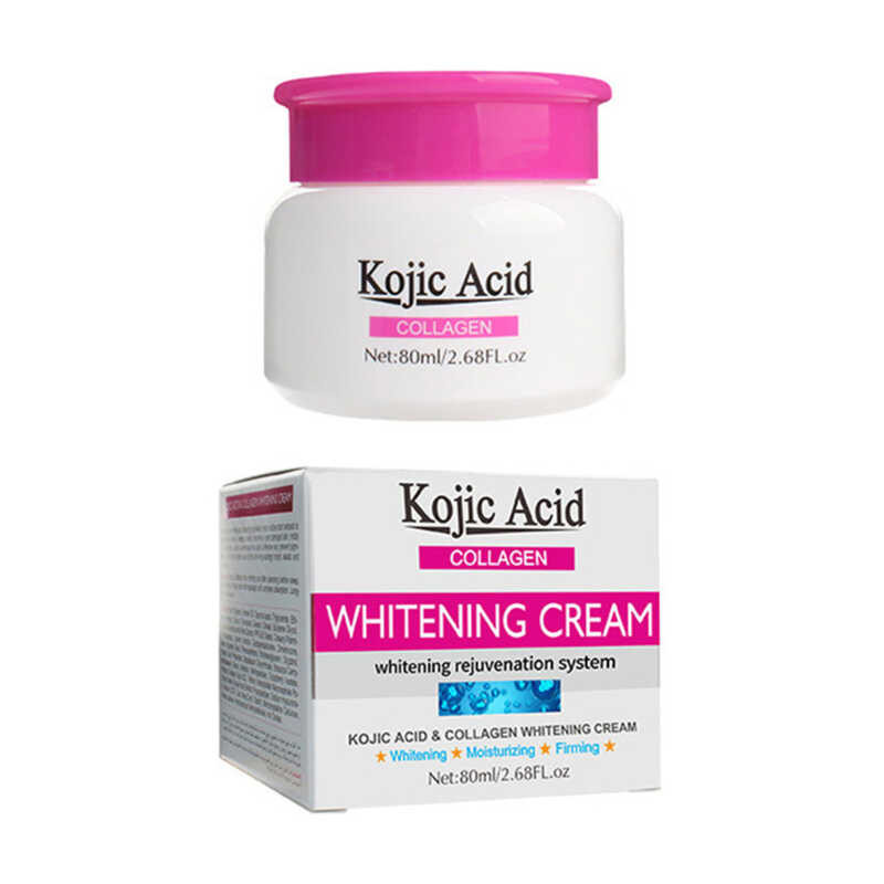 ▣ Kojic Acid 80Ml ไวท์เทนนิงครีมลดจุดที่มีอยู่ธรรมชาติแส