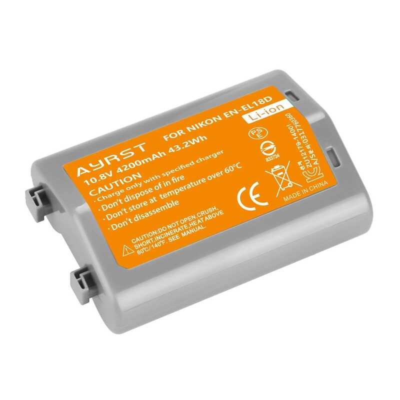 ❤️ En-El18d แบตเตอรี่กล้อง El18d Enel18d สำหรับ Nikon Z9 D6 D5 D4s D800 D850ที่ชาร์จ D500 ❤️
