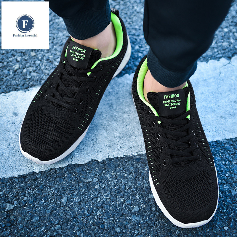 ขนาด 38-46 รองเท ้ าผู ้ ชายตาข ่ าย Jogging รองเท ้ าสําหรับชายรองเท ้ าเดินรองเท ้ าผ ้ าใบตาข ่ าย Breathable รองเท ้ าผ ้ าใบขาย Kasut Bernafas ตาข ่ าย Lelaki