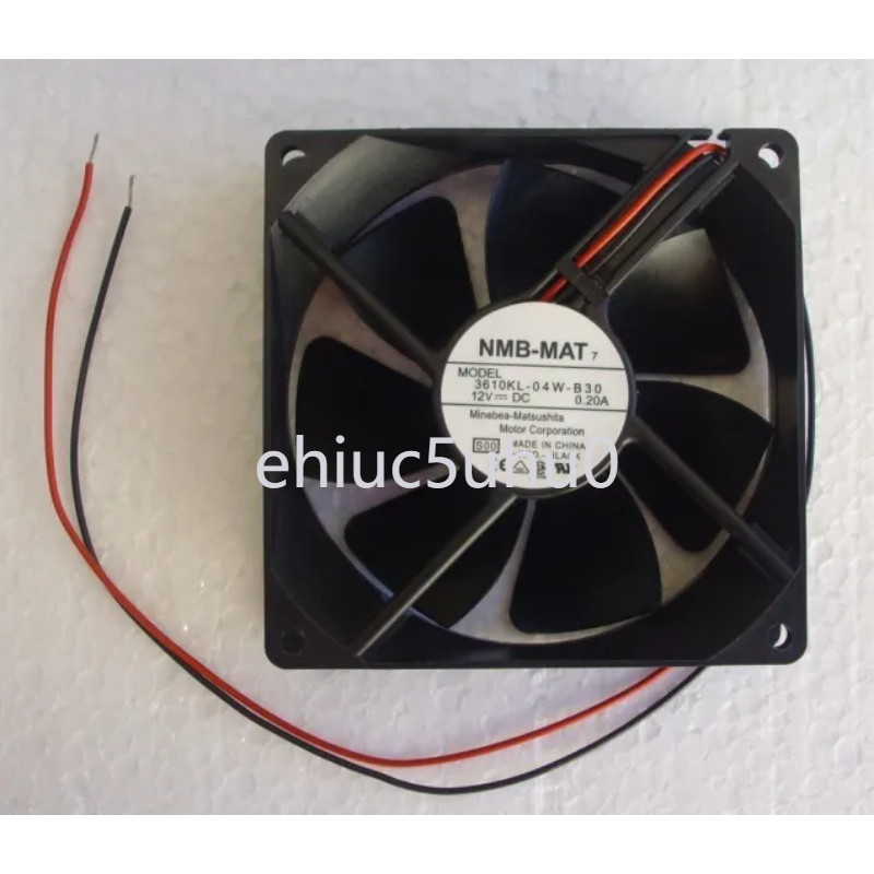 ใหม่ NMB-MAT Minebea 3610KL-04W-B30 9025 9 ซม.Double Ball Bearing พัดลมระบายความร้อน A
