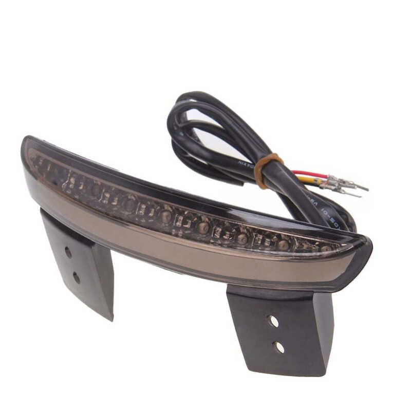 ❤ EASYAND ไฟท้าย LED ไฟเบรคขอบบังโคลนหลังรถจักรยานยนต์ ส