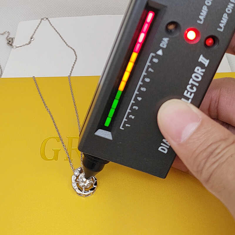 สร้อยคองูหิน Mosang 1CT เครื่องประดับเงิน