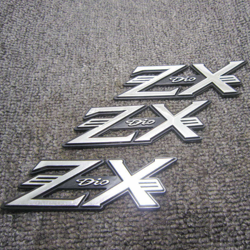 รถจักรยานยนต์ DIO50 JOG เต่าน้อย ZX50 Electroplating Full Car Labeling Decals สามมิติสติกเกอร์แข็งพลาสติกทุ่น