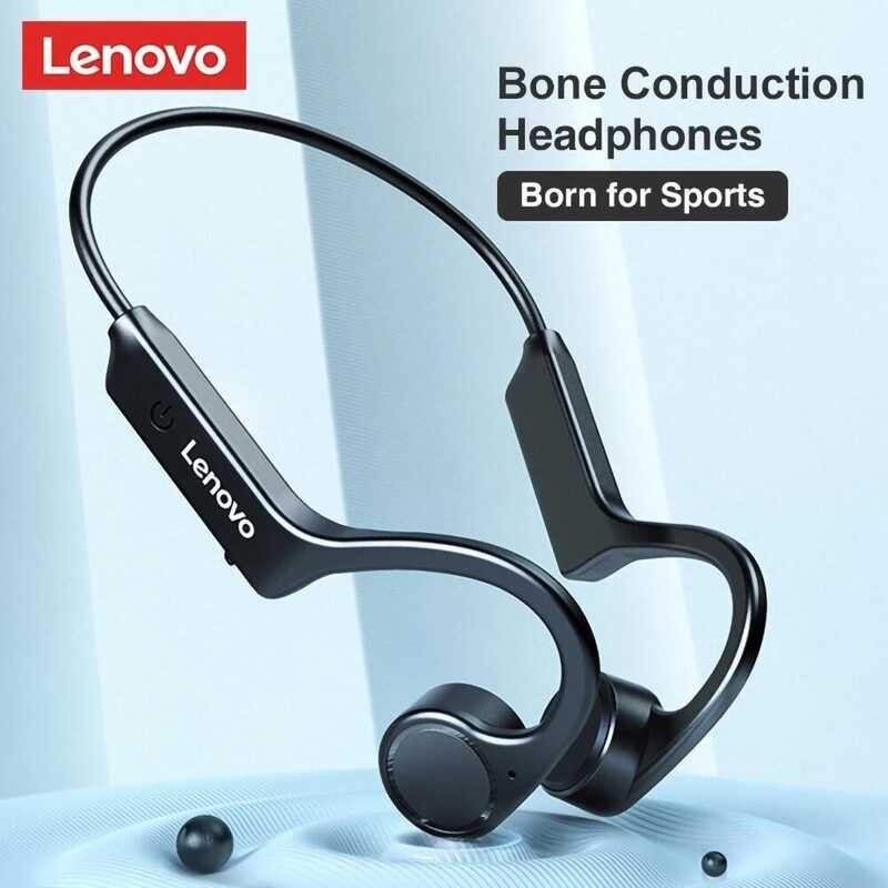 Lenovo X4 Bone Conduction Headphone Bluetooth Earphone LOW Latency Gaming Open Ear Wireless Headset