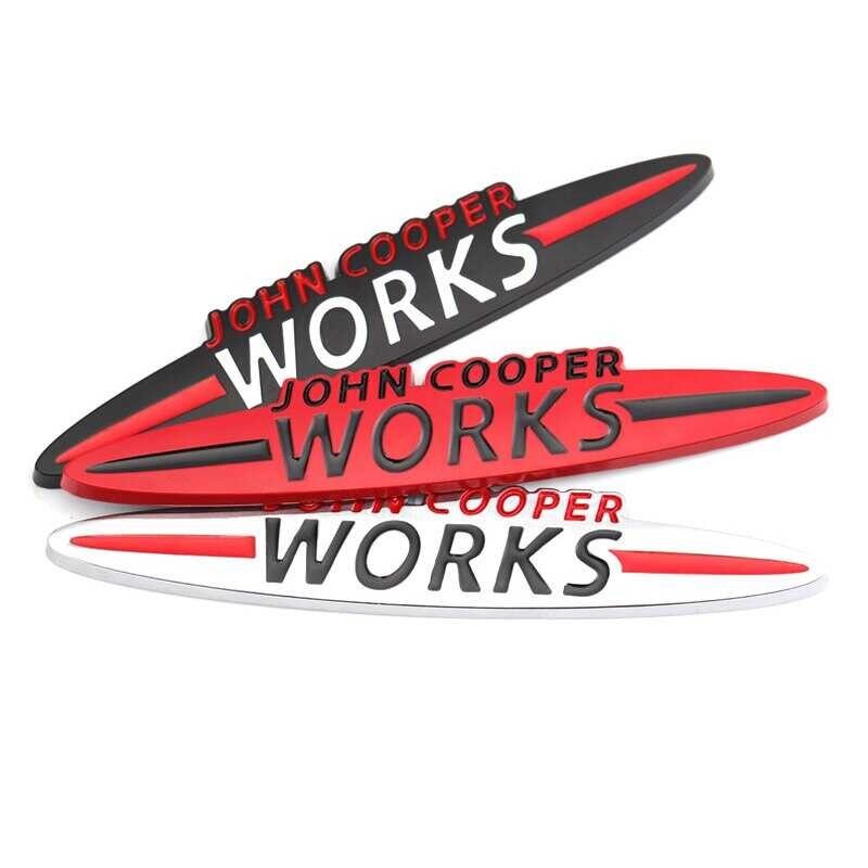 ❤ Jcw John Cooper Works Car Sticker Emblem Badge Decals For Mini Coopers Clubman Countryman R5