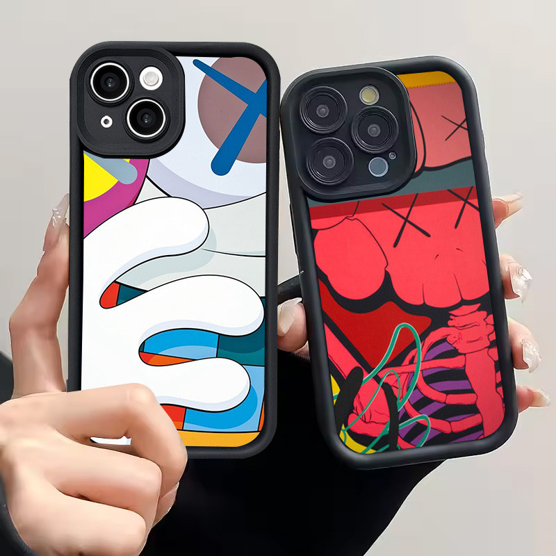 H-38 KAWS สําหรับ VIVO Y21 Y21e Y93 Y81 Y21t Z1 Y95 Y81s Y91 Y91C Y56 IQOO Z9 Z9X Pro 5G