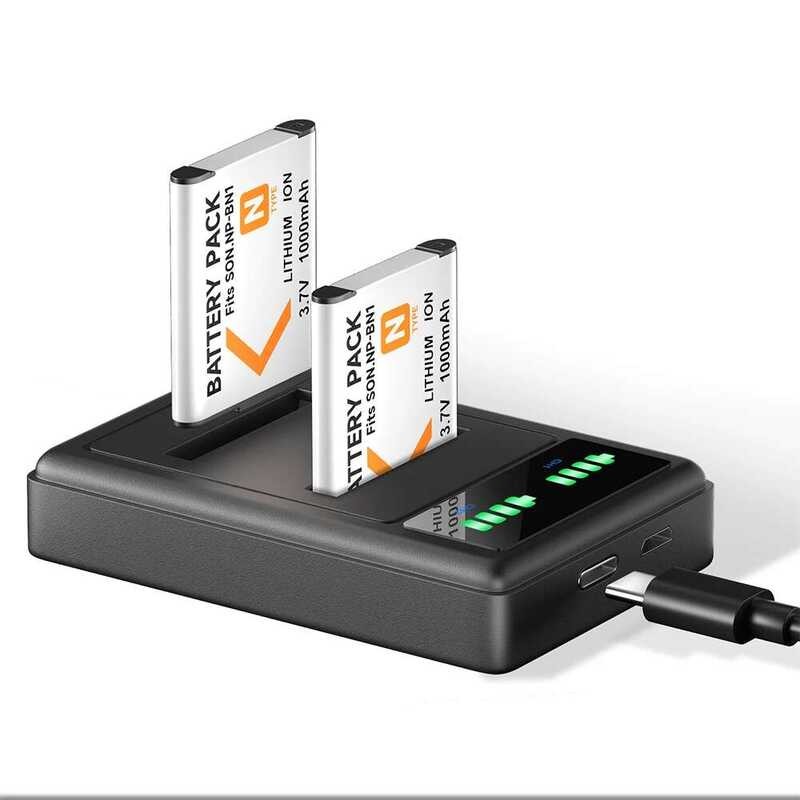 ❤️ PALO Np-Bn1 NP Bn1 แบตเตอรี่สําหรับ Sony Cyber-Shot Dsc-Qx10 Dsc-Qx100 Dsc-T99 Dsc-T110 Dsc-