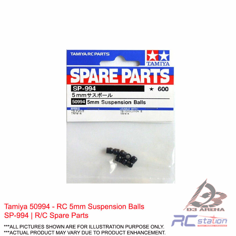 Tamiya #50994 - RC 5mm Suspension Balls SP-994 | R/C Spare Parts