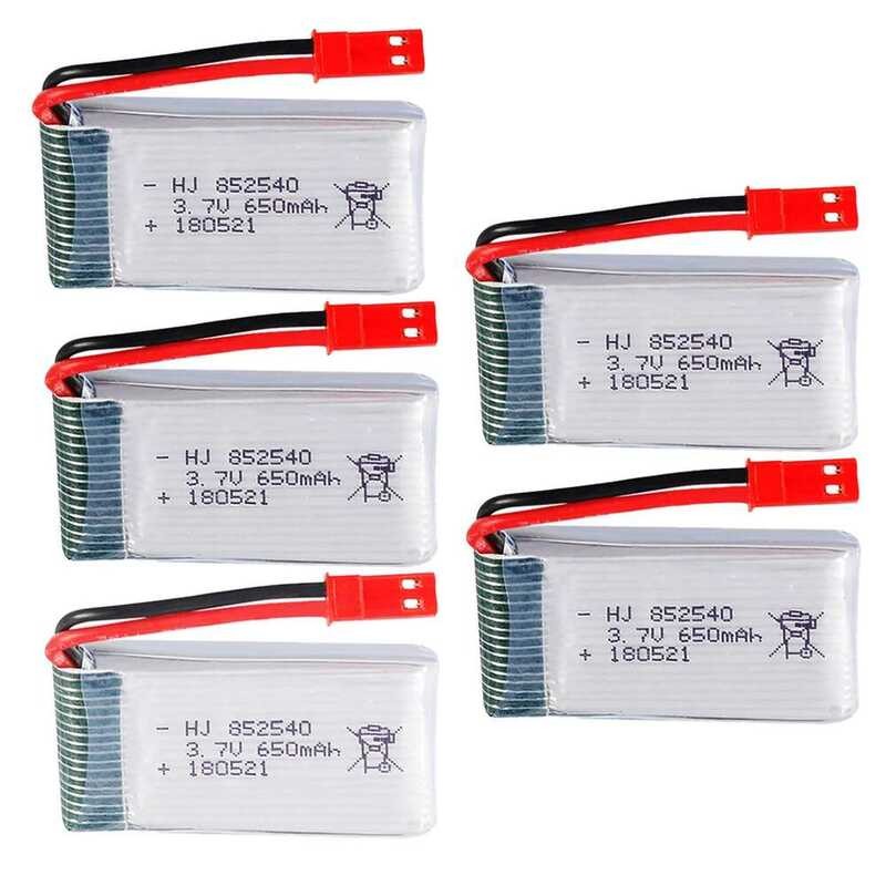 ❥ High Rate 3.7V 650Mah 852540แบตเตอรี่ Lipo สำหรับ Fy550 Hj818 Hj819 RC เครื่องบิน Drone แบตเต