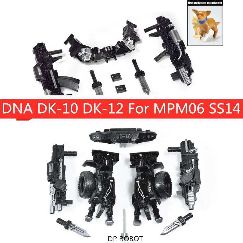 ❤️ ❤️ DNA ออกแบบ Dk-10 Dk10 Dk-12 Dk12ชุดอัพเกรดสำหรับ Transformation Ss-14 Mpm06 Ironhide Acti