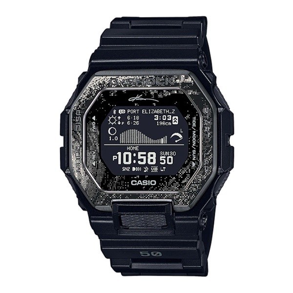 ♞Casio G-Shock นาฬิกาข้อมือผู้ชาย สายเรซิ่น รุ่น GBX-100,GBX-100KI,GBX-100KI-1 - สีดำ