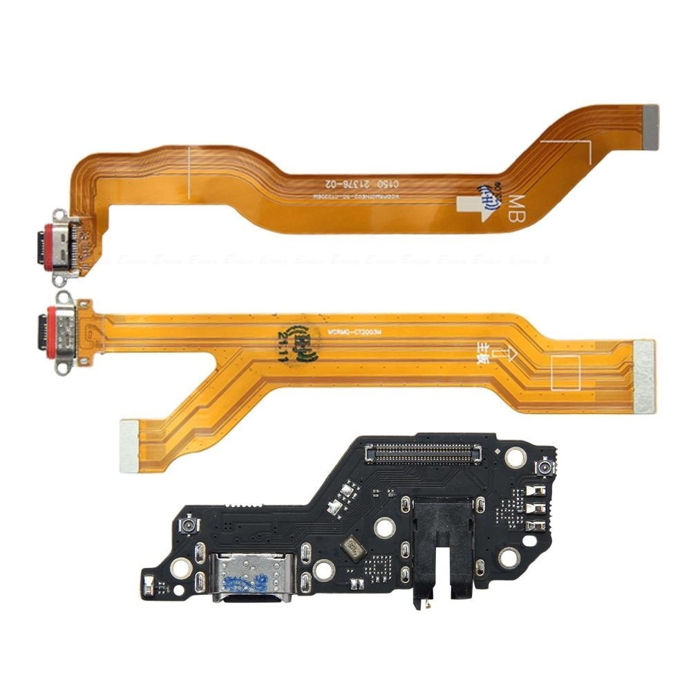Power Charger Dock USB ชาร์จพอร์ตปลั๊ก Flex สําหรับ OPPO Realme Q Q2 Q2i Q3 Carnival Q3i Q5i Q5 Pro 