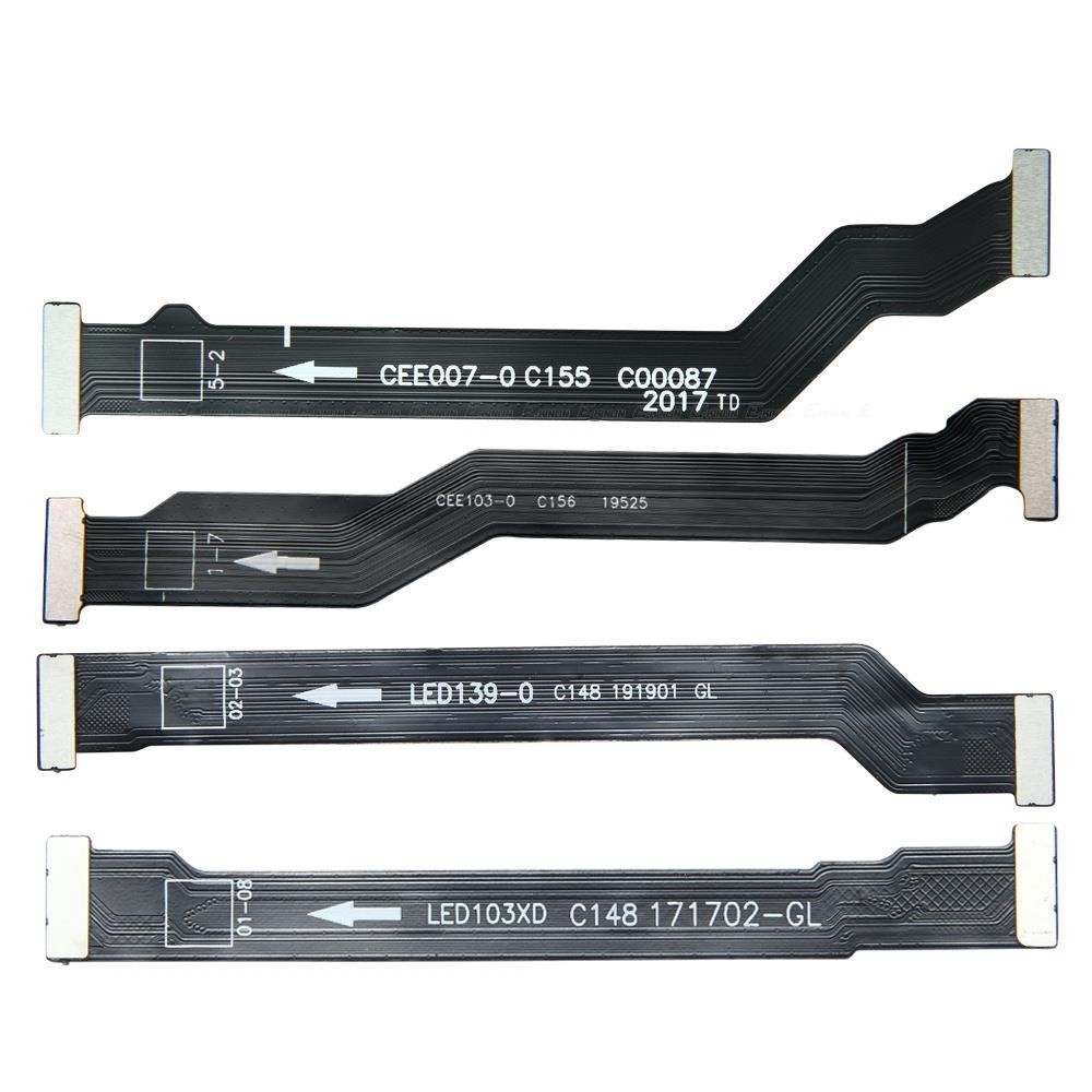 บอร์ดหลักเมนบอร์ดเมนบอร์ดตัวเชื่อมต่อ LCD Flex Cable สําหรับ OnePlus 7 7T 8 Pro 8T ชิ้นส่วนซ่อม