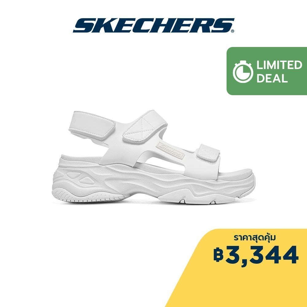 Skechers สเก็ตเชอร์ส รองเท้าแตะ ผู้หญิง Cali D'Lites 4.0 Sandals - 119846-WHT