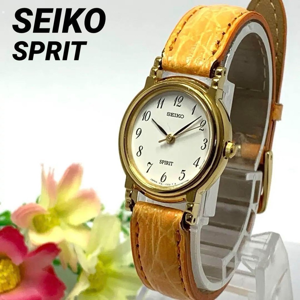 896 SEIKO นาฬิกาผู้หญิง Seiko Spirit Gold Quartz