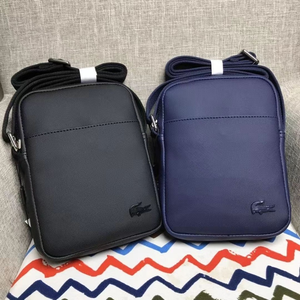 Lacoste New Men 's Bag Casual Men 's Backpack Foreign Trade Wholesale Fashion Shoulder Bag Crossbody Bag Factory Direct Sa