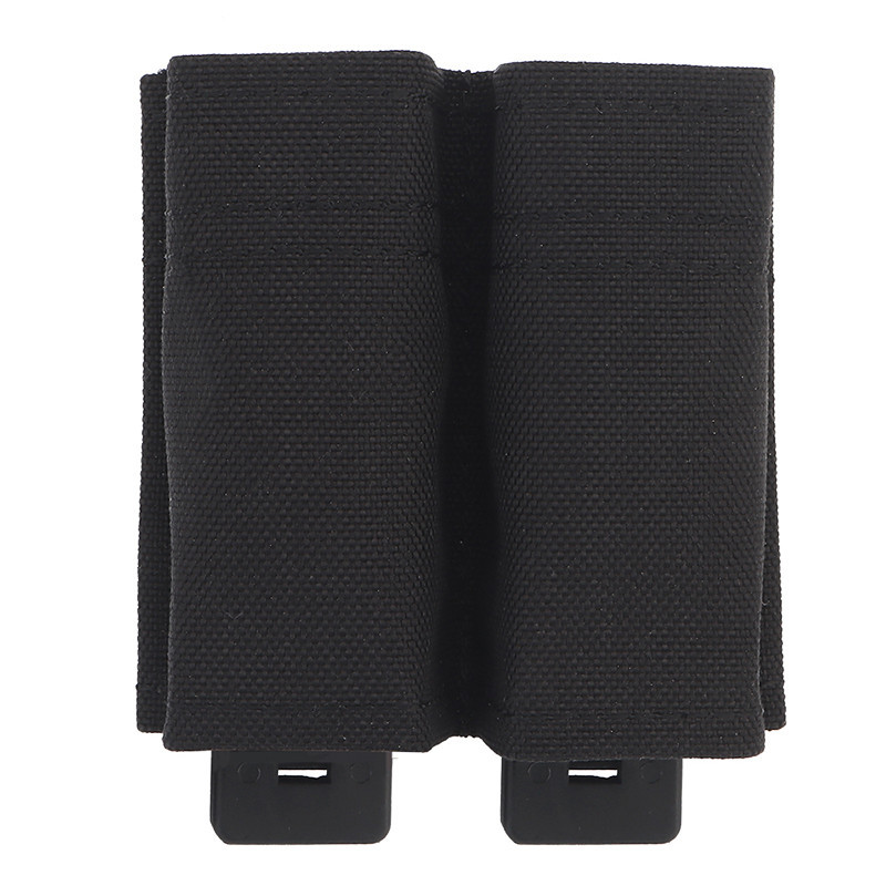 Idogear Tactic Double Pouch MOLLE สําหรับ 9 มม . พร ้ อม Hard Insert Carrier F-04