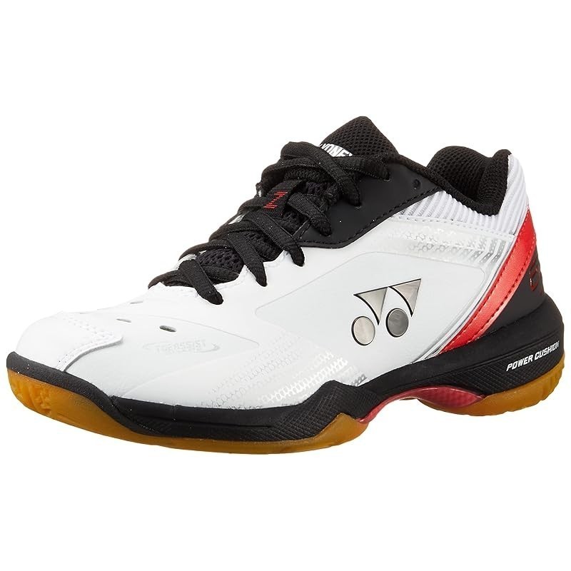 【ส่งตรงจากญี่ปุ่น】[YONEX] รองเท้าแบดมินตัน 65Z สีขาว แดง 22.0 ซม.
