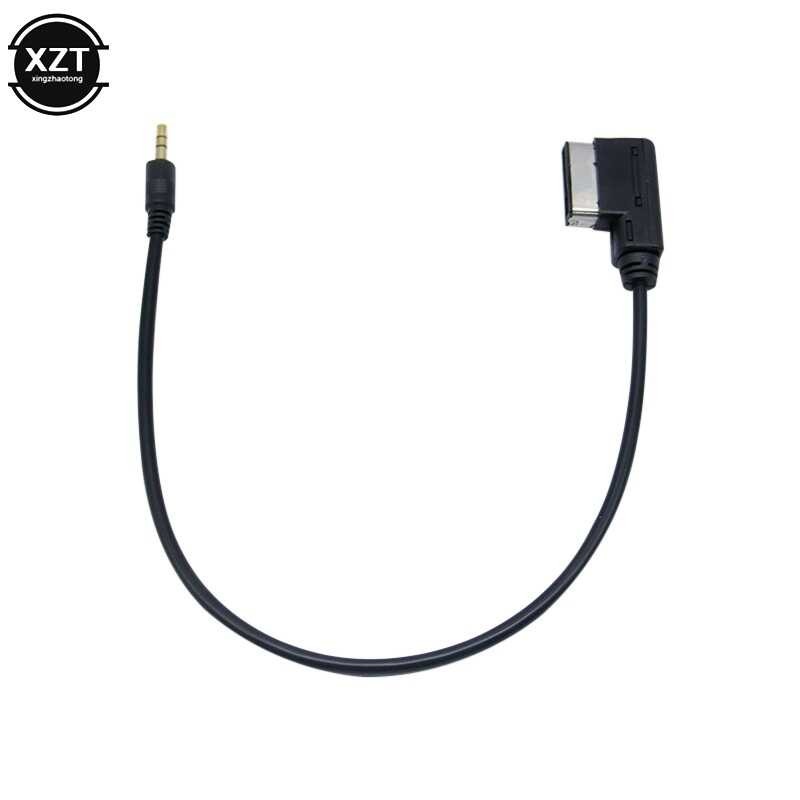 ❤ 0.35/1/2M AMI MMI AUX 3.5Mm Jack Audio Cable Adapter Media Interface For Benz Mercedes R E S-Cl