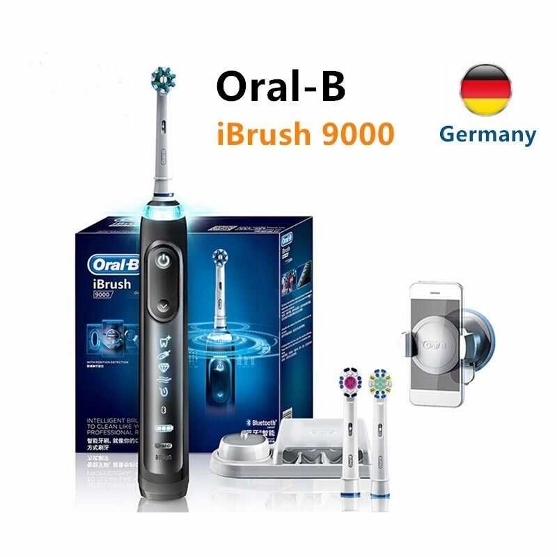 Oral-b 100% Original iBrush 9000 Smartseries 3D Electric With Bluetooth Connectivity App Connected