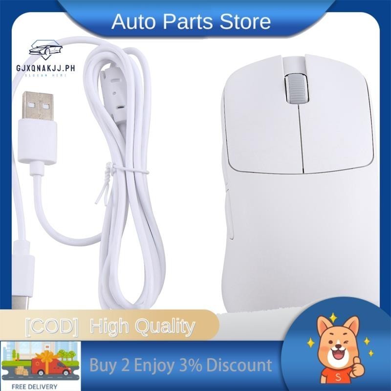 Aj099 เมาส ์ ไร ้ สาย 2.4G สําหรับแท ็ บเล ็ ตแล ็ ปท ็ อปเมาส ์ คอมพิวเตอร ์ สําหรับเล ่ นเกมสีขา