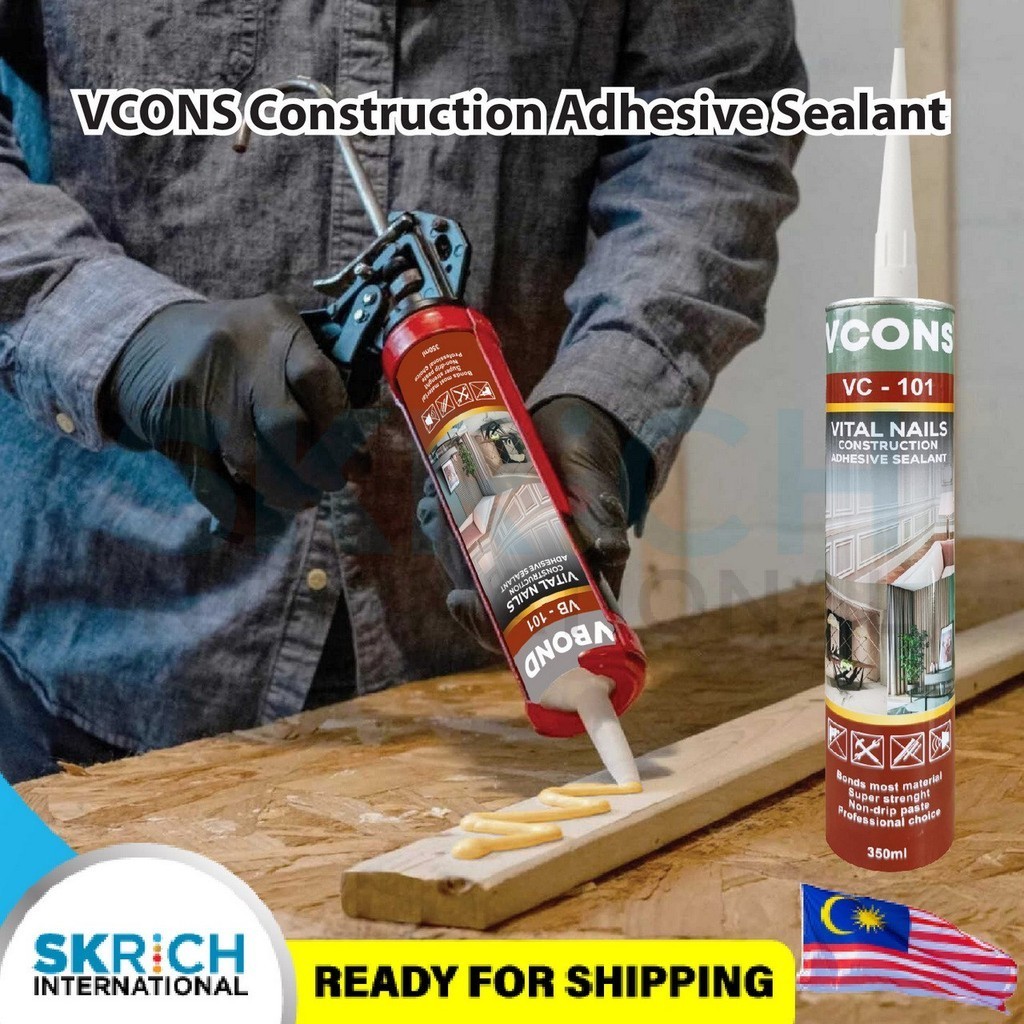 350ml Vital Nails Vcons VB-101 กาวก่อสร้าง