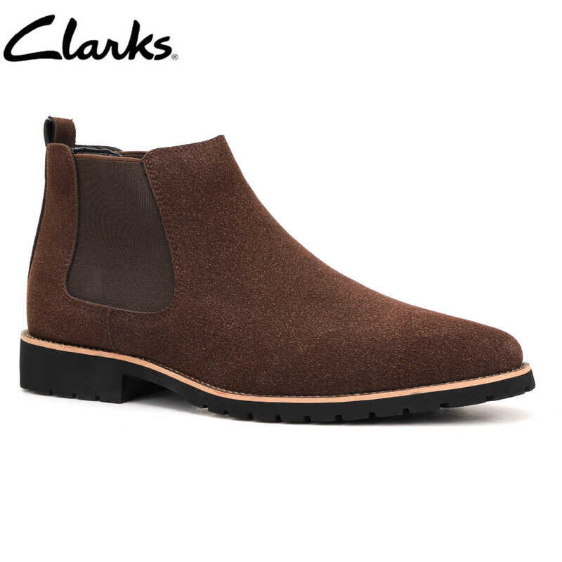 รองเท้าลำลองผู้ชาย ด้านบนรองเท้าบูทเชลซีชายสแต Clarks