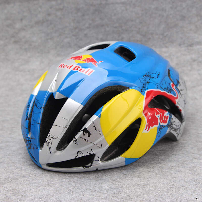 Bike Red bull S-work EVADE Aero MTB Road bike TT Sports Racing Bicycle Helmet Protector VTT Triathl 