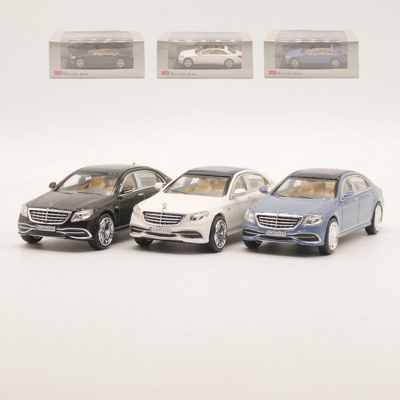 Master 1: 64 Mercedes-Benz Maybach S560 โมเดลรถ Mercedes-Benz Maybach ของเล่น Out of Print Model