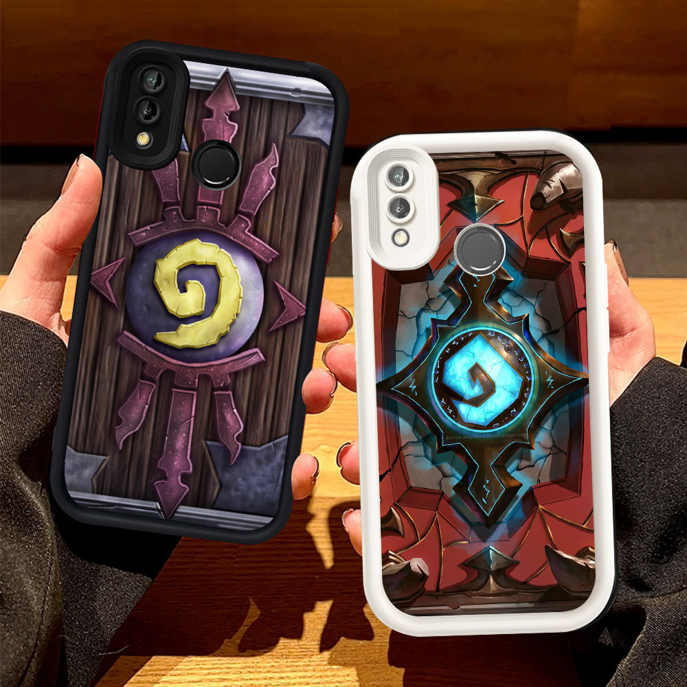 เคสสําหรับ VIVO Y91i V15 Y93 Y91C Y91 Y95 เคสซิลิโคน H-49 Hearth Stone