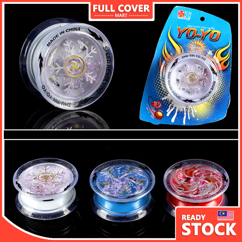 (TOY68)ไฟ LED YoYo Toy | Luminous yoyo Kids String Control Creative Hobby YoYo ไฟ LED ของเล่นคลาสสิก